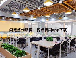 闪电点代刷网 - 闪点代刷app下载