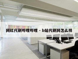 网红代刷哔哩哔哩 - b站代刷网怎么样
