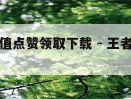 王者人气值点赞领取下载 - 王者荣耀人气赞平台
